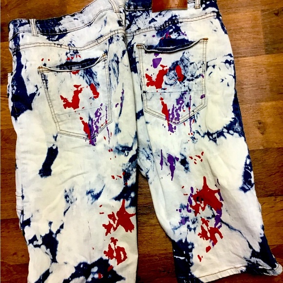 Men’s Denim Skinny Fit Short Pant - Picture 3 of 5